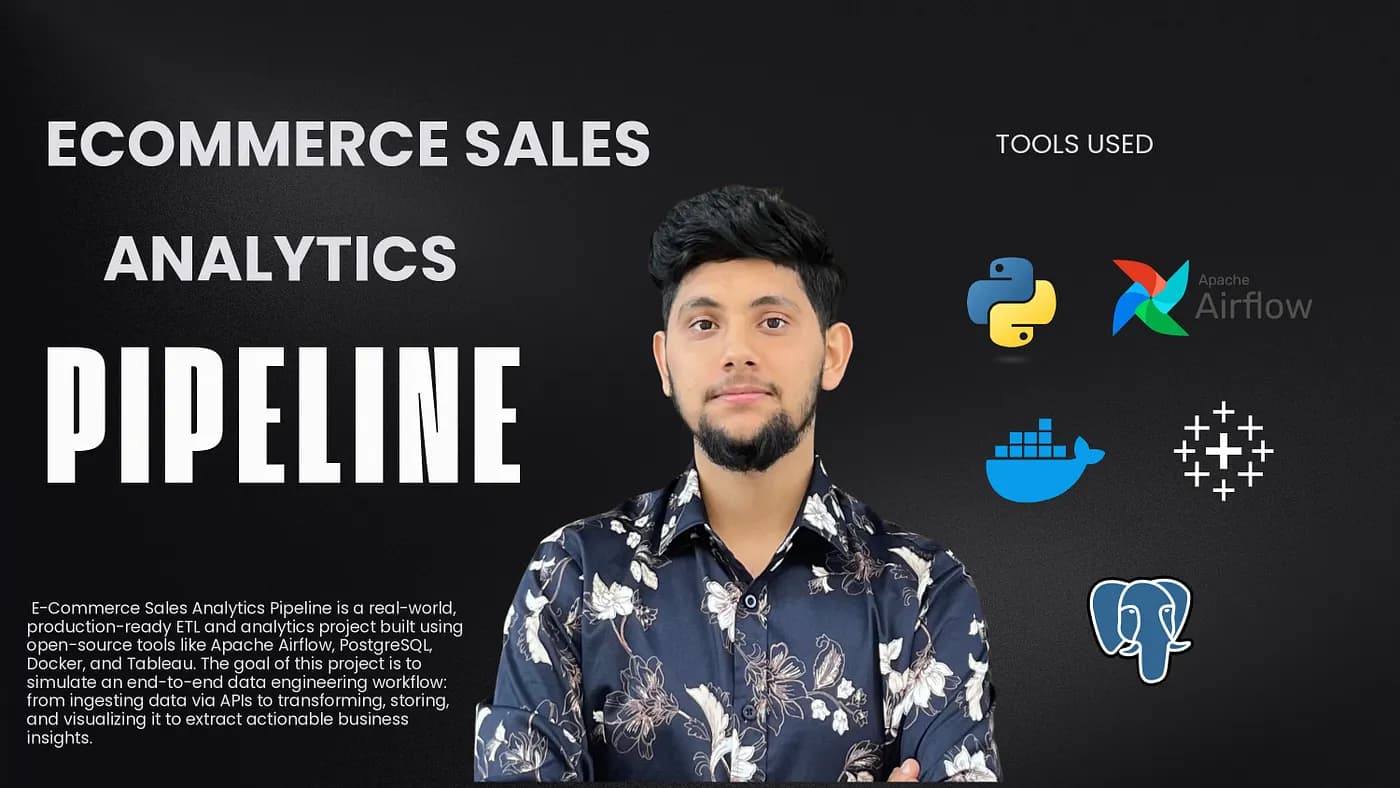 E‑commerce sales analytics pipeline