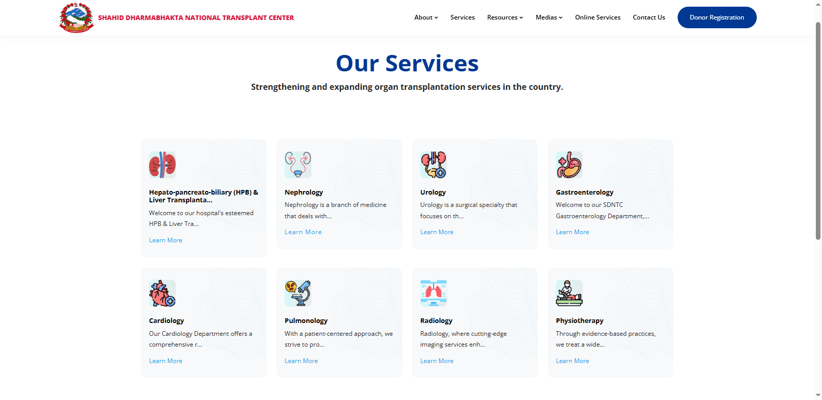 Organ Waiting & Transplant System screenshot 2