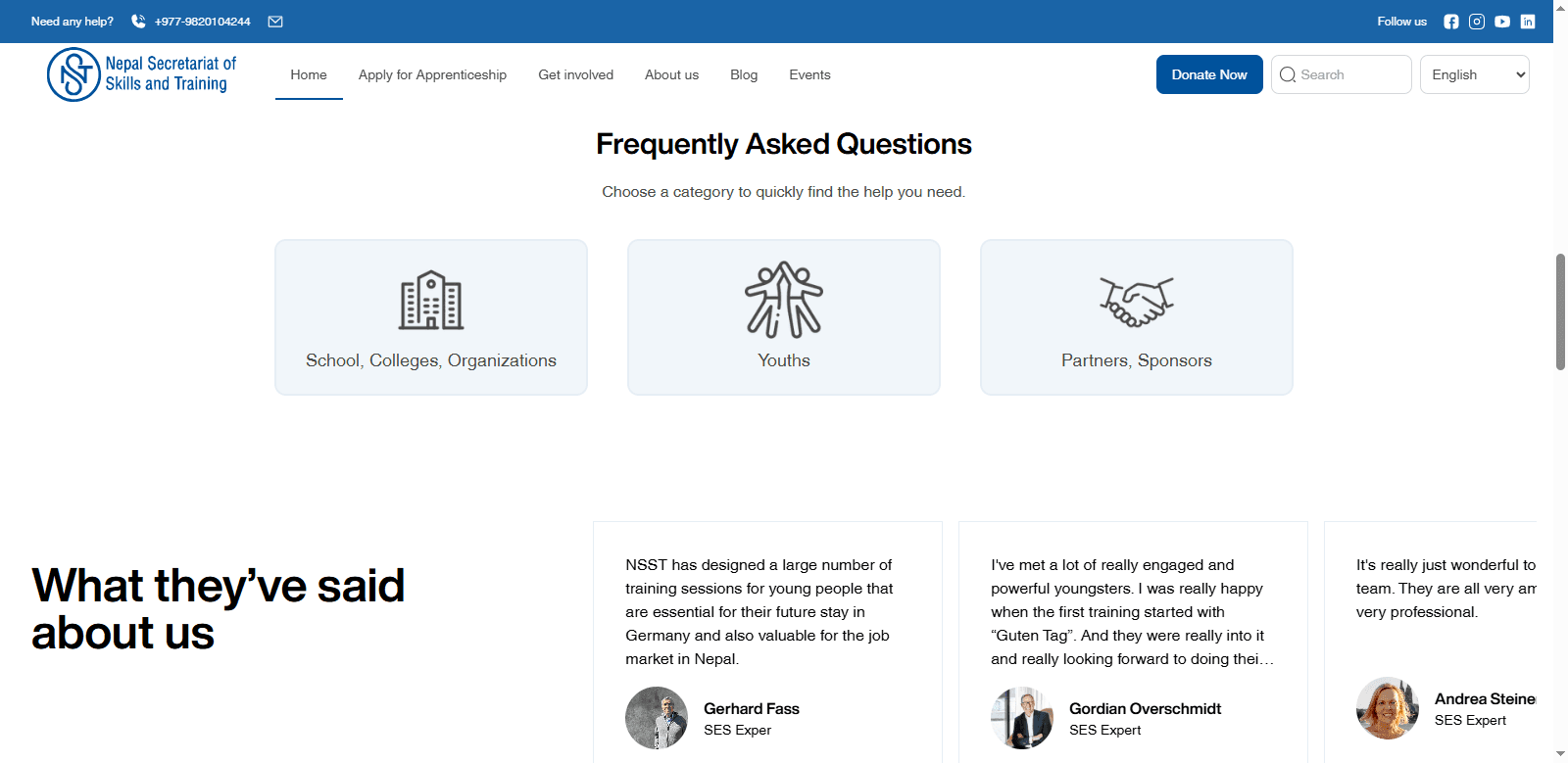 Nepal Secretariat of Skills and Training screenshot 4