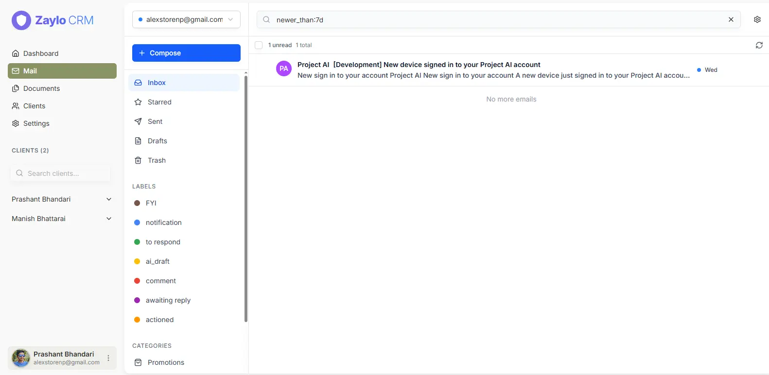 Zaylo AI CRM screenshot 5