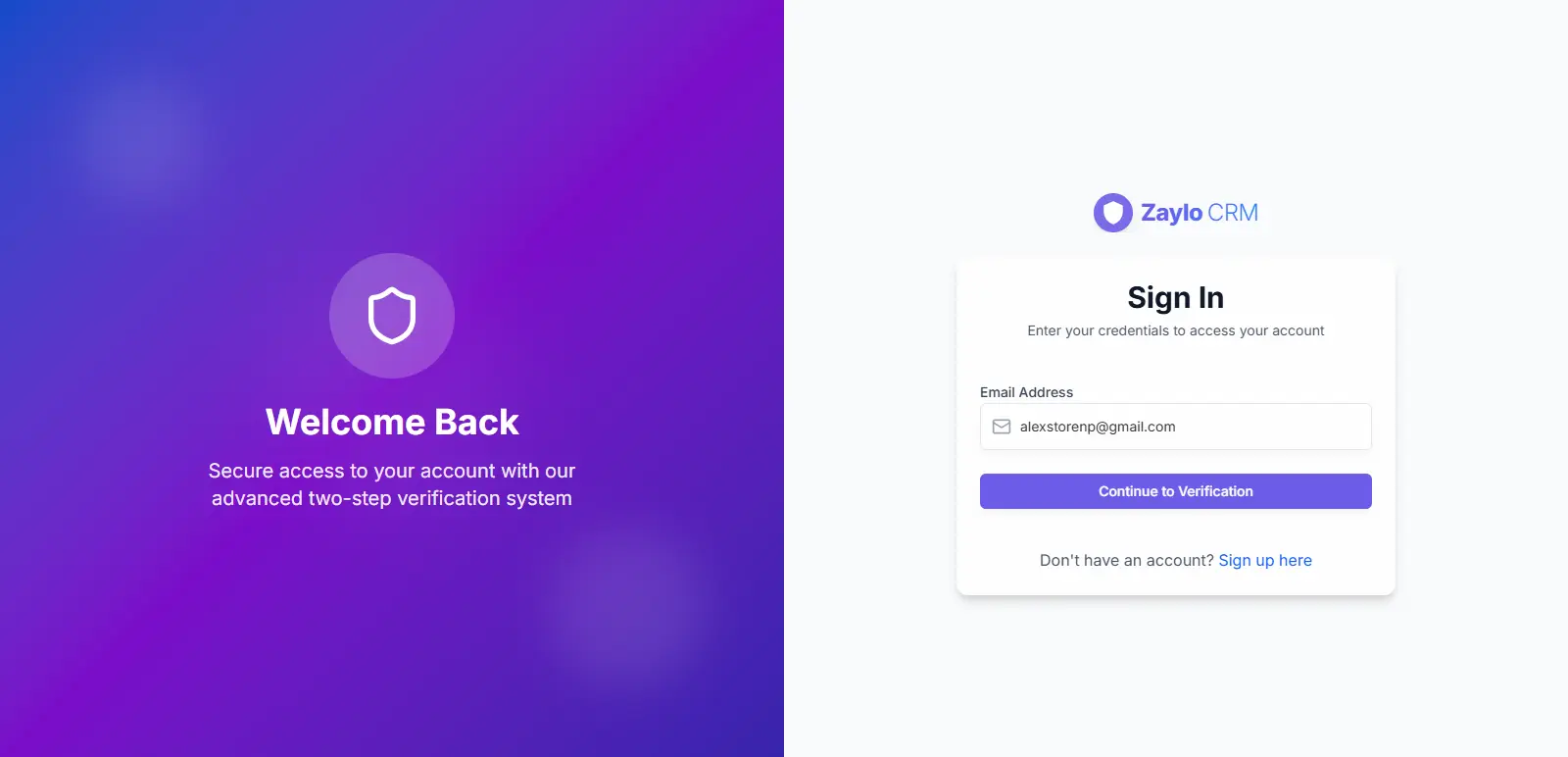 Zaylo AI CRM screenshot 2