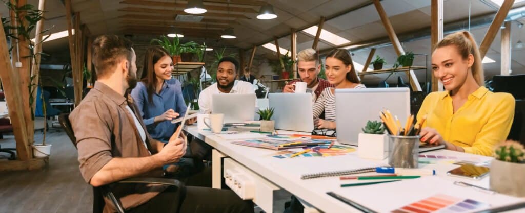 Evoqed team collaborating